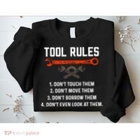 Tool Rules Funny Meme Mechanic Auto Repair Sweatshirt thumb 2