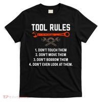 Tool Rules Funny Meme Mechanic Auto Repair T-Shirt thumb 0