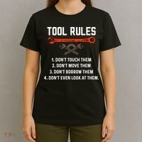 Tool Rules Funny Meme Mechanic Auto Repair T-Shirt thumb 4