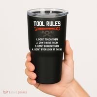 Tool Rules Funny Meme Mechanic Auto Repair Tumbler thumb 2