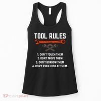 Tool Rules Funny Meme Mechanic Auto Repair Women's Tank Top thumb 0