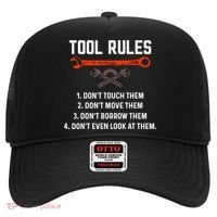 Tool Rules Funny Meme Mechanic Auto Repair Hat thumb 0
