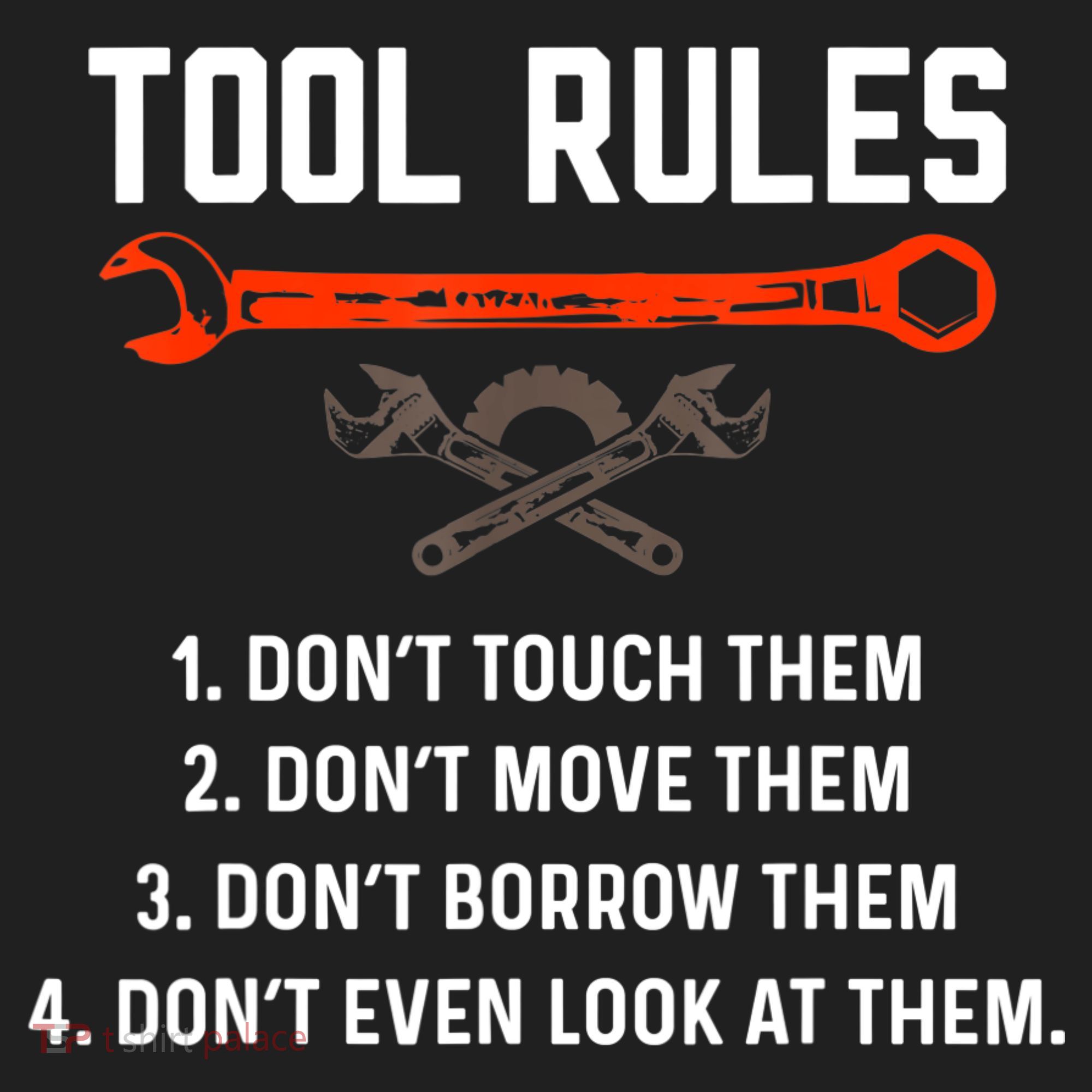 Tool Rules Funny Meme Mechanic Auto Repair Hat