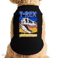 T Rex Fossil Hunter Jawsome Doggie Tank thumb 0