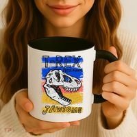 T Rex Fossil Hunter Jawsome Coffee Mug thumb 3