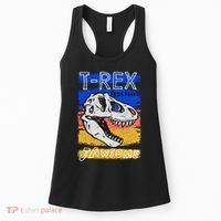 T Rex Fossil Hunter Jawsome Women's Tank Top thumb 0