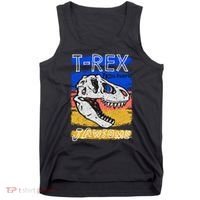 T Rex Fossil Hunter Jawsome Tank Top thumb 0