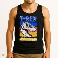 T Rex Fossil Hunter Jawsome Tank Top thumb 3