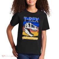 T Rex Fossil Hunter Jawsome Kids T-Shirt thumb 2