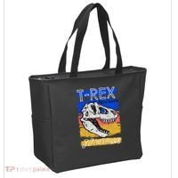 T Rex Fossil Hunter Jawsome Tote Bag thumb 2