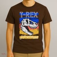 T Rex Fossil Hunter Jawsome T-Shirt thumb 3