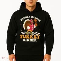 Thanksgiving Retro Football Feast Hoodie thumb 2
