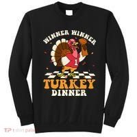 Thanksgiving Retro Football Feast Sweatshirt thumb 0