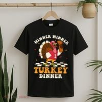 Thanksgiving Retro Football Feast T-Shirt thumb 2