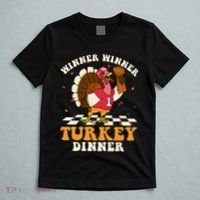 Thanksgiving Retro Football Feast T-Shirt thumb 5