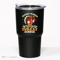 Thanksgiving Retro Football Feast Tumbler thumb 0