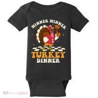 Thanksgiving Retro Football Feast Baby Bodysuit thumb 0