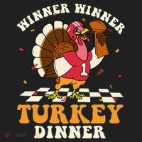 Thanksgiving Retro Football Feast Hat thumb 2