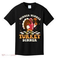 Thanksgiving Retro Football Feast Kids T-Shirt thumb 0