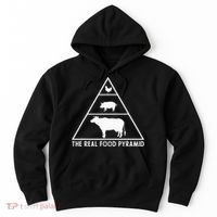 The Real Food Pyramid For Carnivores Hoodie thumb 0