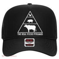 The Real Food Pyramid For Carnivores Hat thumb 0