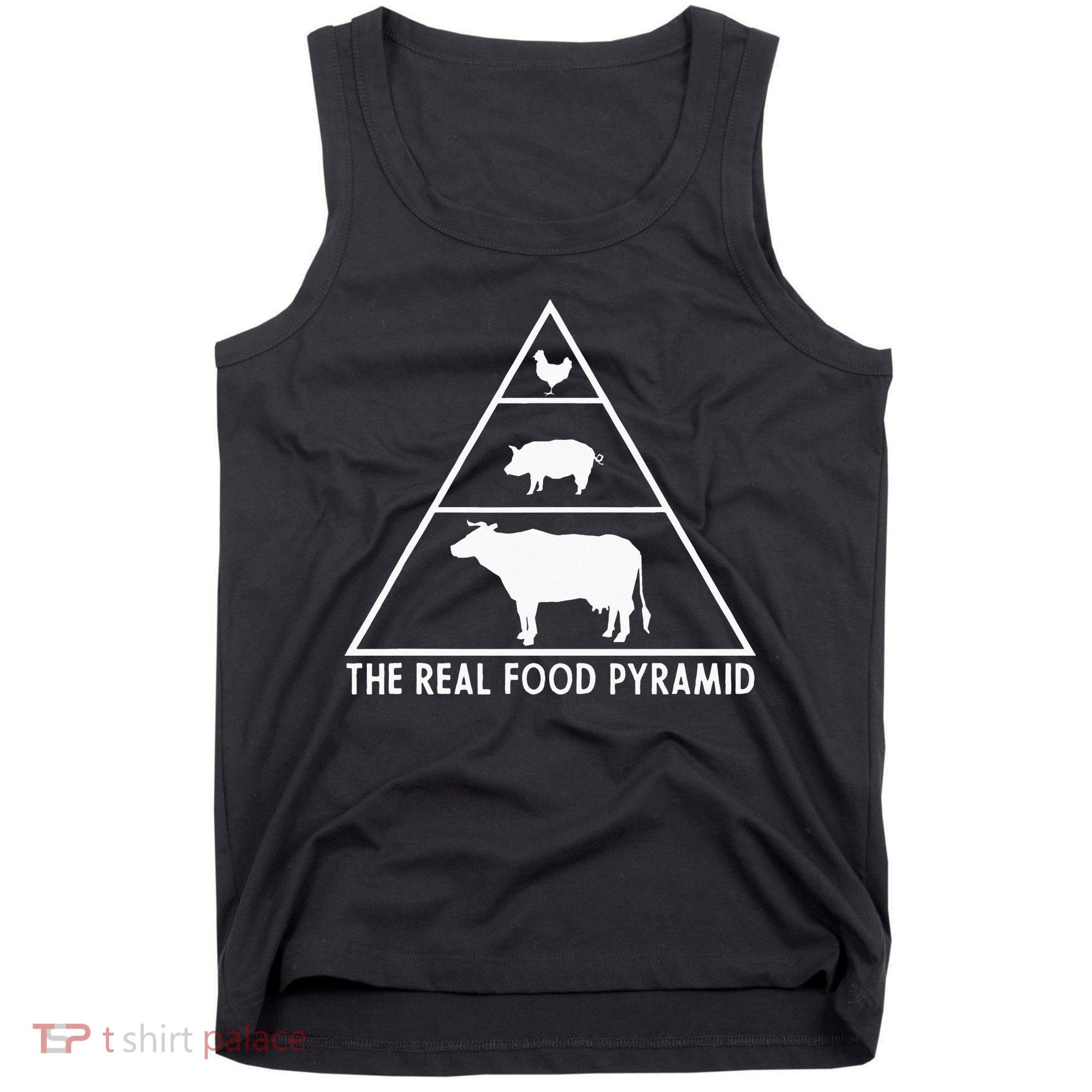 The Real Food Pyramid For Carnivores Tank Top