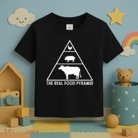 The Real Food Pyramid For Carnivores Toddler T-Shirt thumb 3