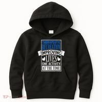 Therapeutic Recreation For Recreational Therapy Kids Hoodie thumb 0