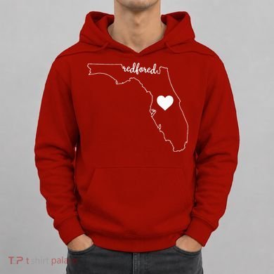 Teacher Red For Ed RedForEd Florida Public Education Gift Hoodie