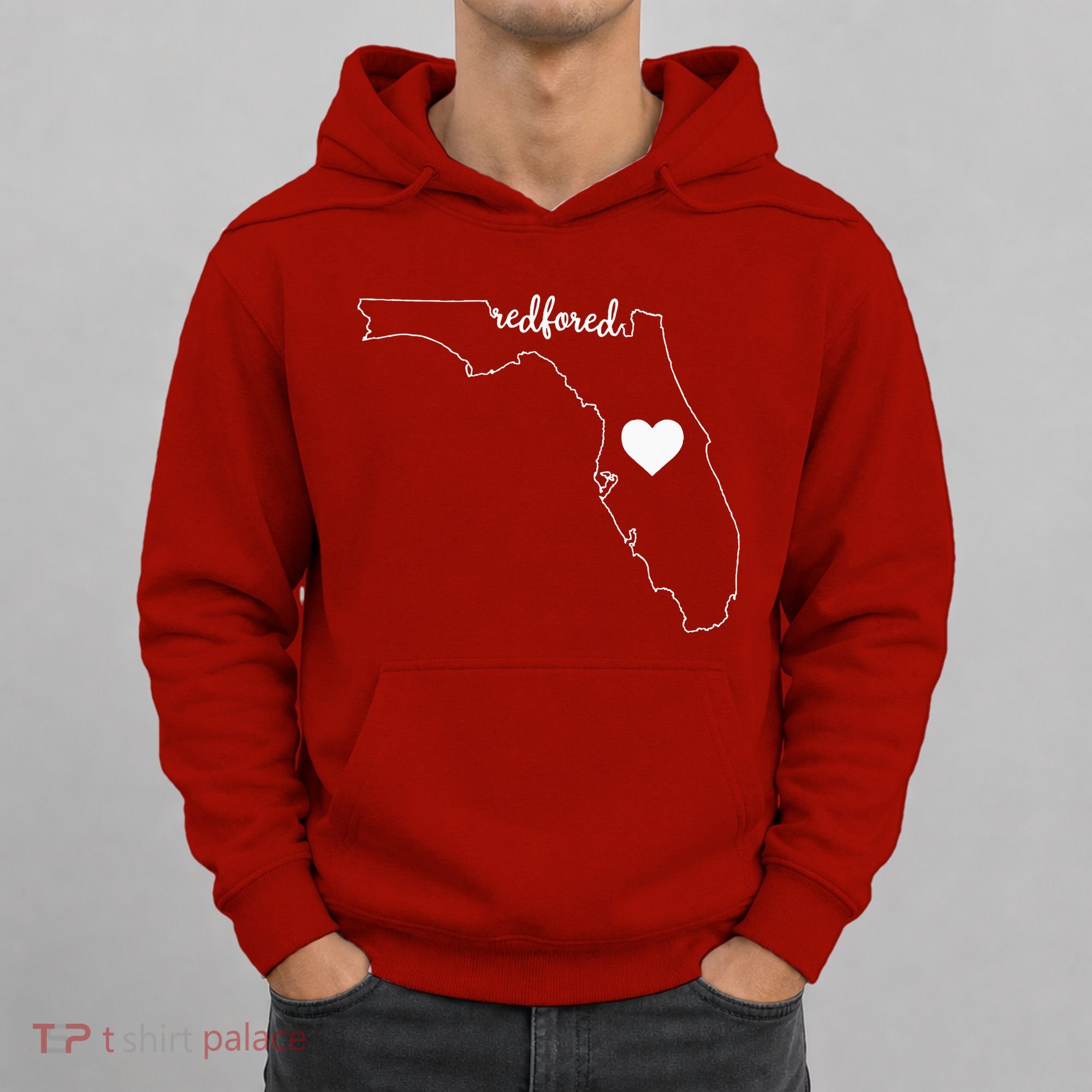 Teacher Red For Ed RedForEd Florida Public Education Gift Hoodie