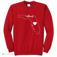 Teacher Red For Ed RedForEd Florida Public Education Gift Sweatshirt thumb 0