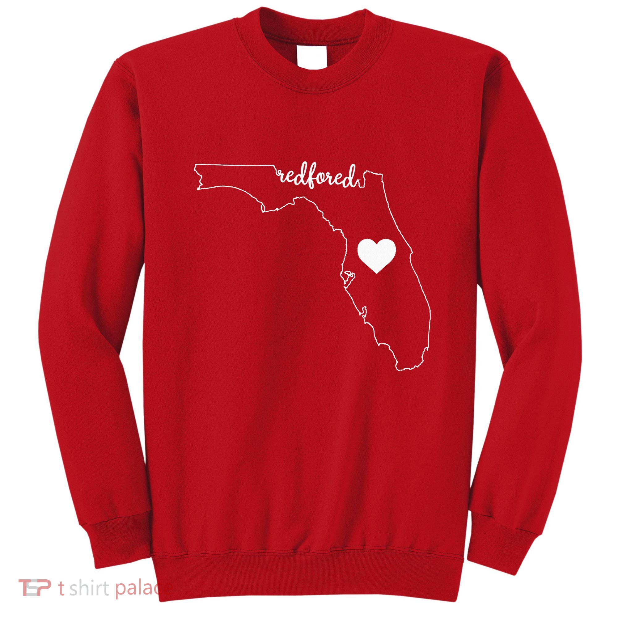 Teacher Red For Ed RedForEd Florida Public Education Gift Sweatshirt
