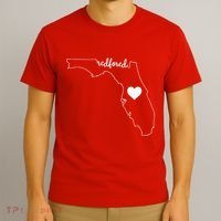 Teacher Red For Ed RedForEd Florida Public Education Gift T-Shirt thumb 3