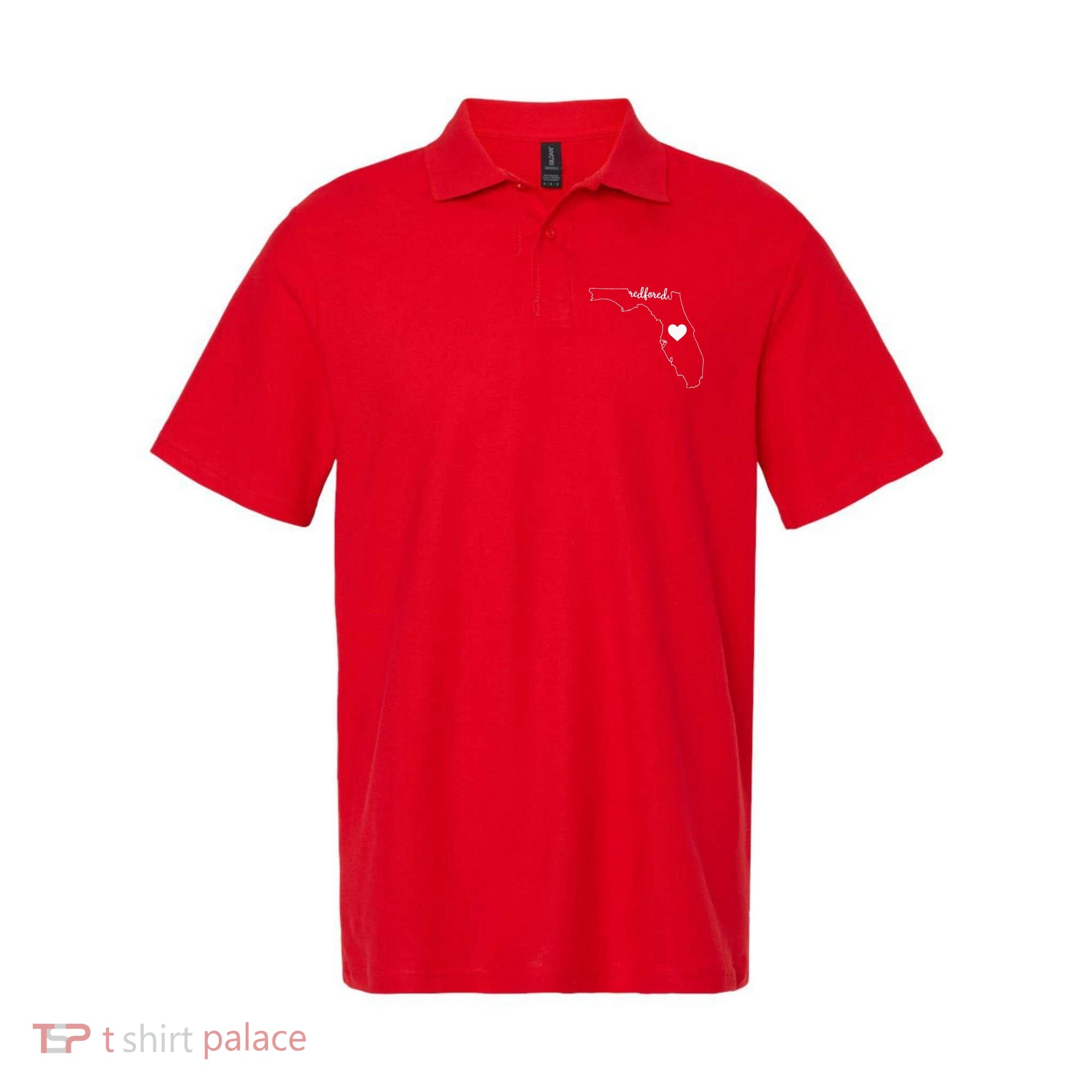 Teacher Red For Ed RedForEd Florida Public Education Gift Polo