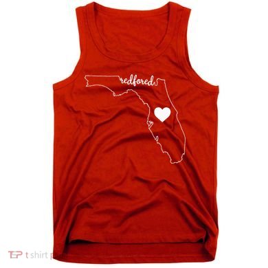Teacher Red For Ed RedForEd Florida Public Education Gift Tank Top