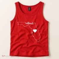 Teacher Red For Ed RedForEd Florida Public Education Gift Tank Top thumb 2
