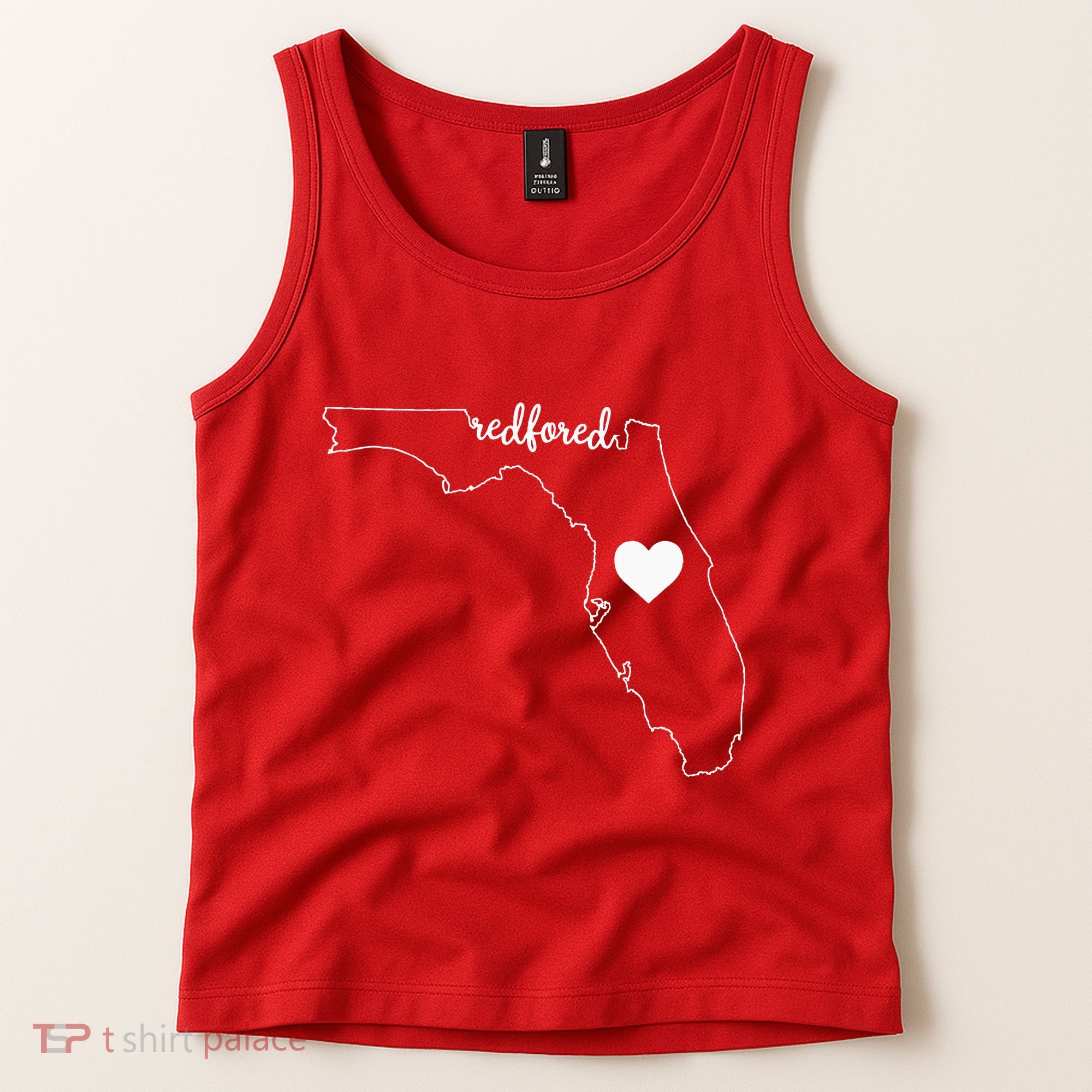Teacher Red For Ed RedForEd Florida Public Education Gift Tank Top
