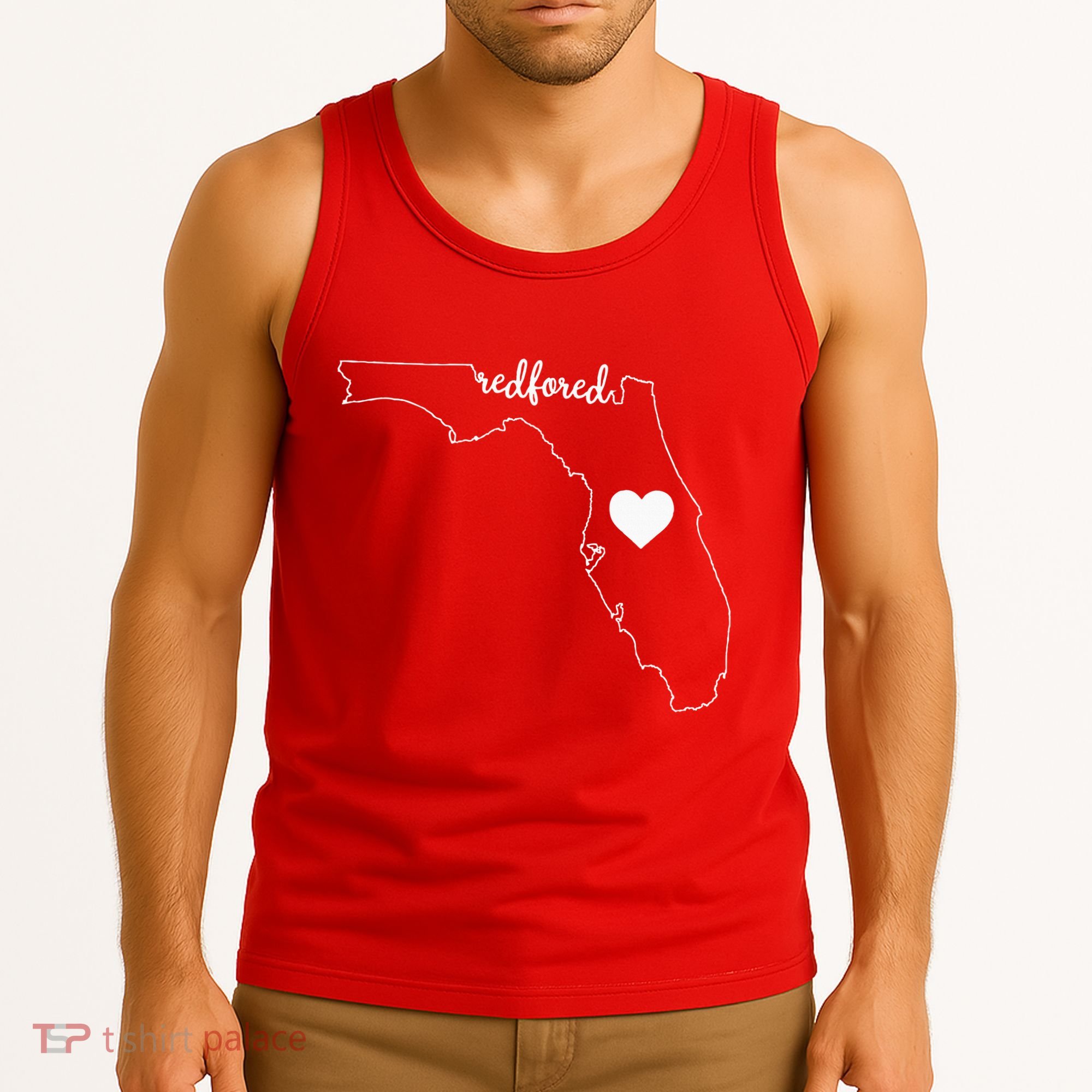 Teacher Red For Ed RedForEd Florida Public Education Gift Tank Top