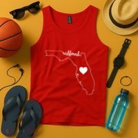 Teacher Red For Ed RedForEd Florida Public Education Gift Tank Top thumb 4