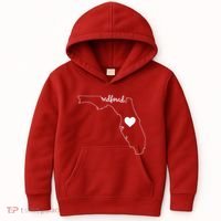 Teacher Red For Ed RedForEd Florida Public Education Gift Kids Hoodie thumb 0