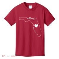 Teacher Red For Ed RedForEd Florida Public Education Gift Kids T-Shirt thumb 0