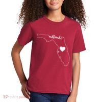Teacher Red For Ed RedForEd Florida Public Education Gift Kids T-Shirt thumb 2