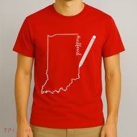 Teacher Red For Ed RedForEd Indiana Pencil Drawing Gift T-Shirt thumb 3
