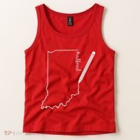 Teacher Red For Ed RedForEd Indiana Pencil Drawing Gift Tank Top thumb 2