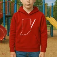 Teacher Red For Ed RedForEd Indiana Pencil Drawing Gift Kids Hoodie thumb 2