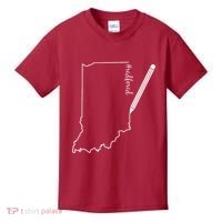 Teacher Red For Ed RedForEd Indiana Pencil Drawing Gift Kids T-Shirt thumb 0