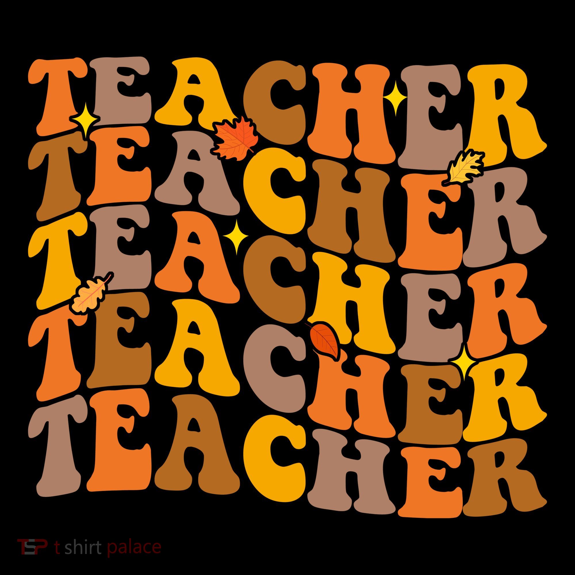 Teacher Retro Fall Cute Gift Backpack
