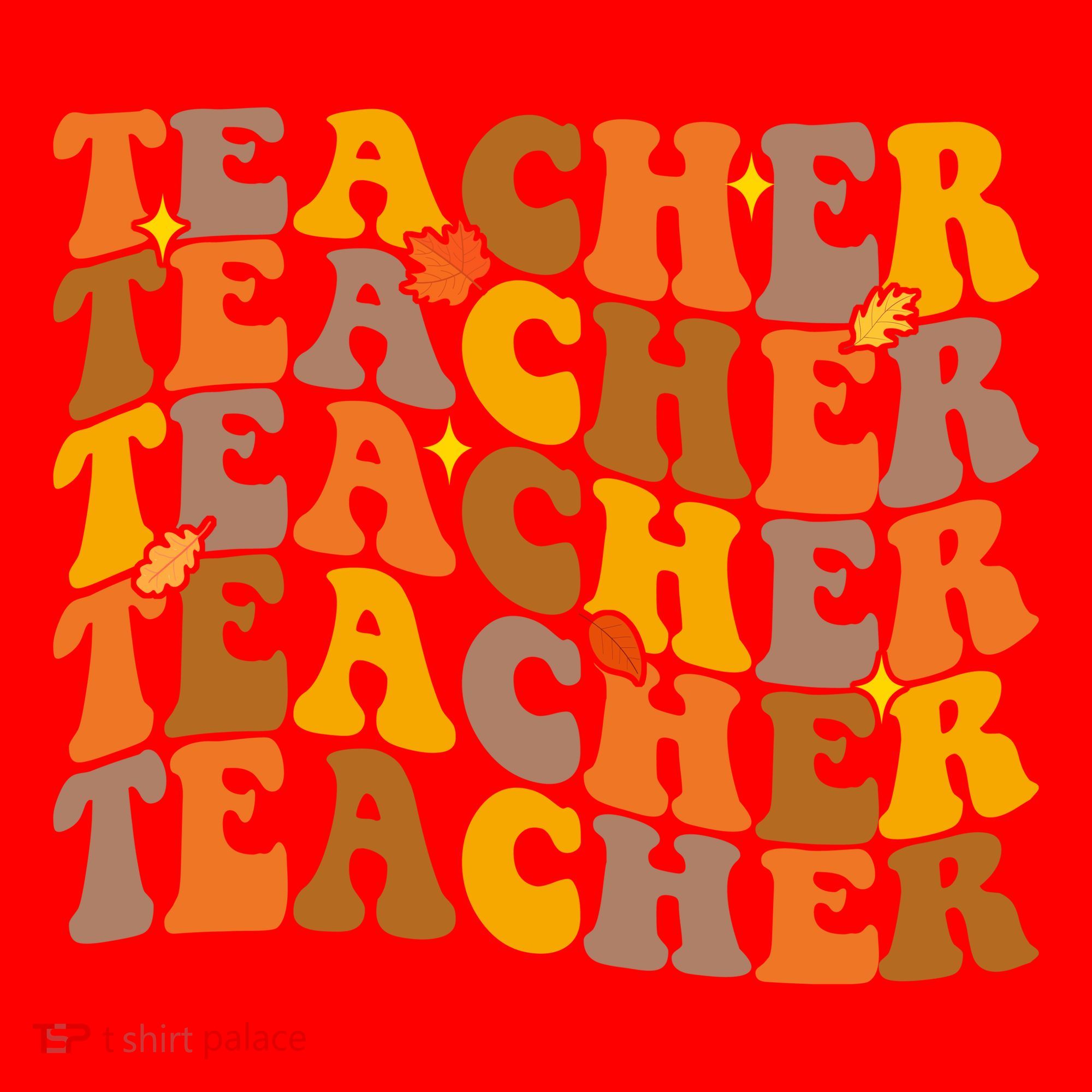 Teacher Retro Fall Cute Gift Santa Hat