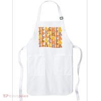 Teacher Retro Fall Cute Gift Apron thumb 0