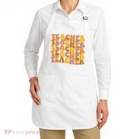 Teacher Retro Fall Cute Gift Apron thumb 2